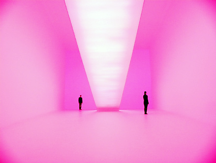 Bridget's Bardo (1), 2008 begehbare Installation / installation © James Turrell, Foto/photo: Florian Holzherr, 2009