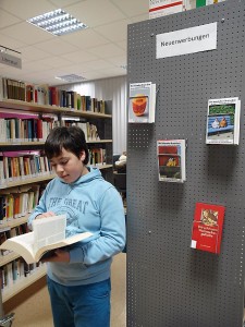 Neuerwerbungen der Schulbibliothek findet man jetzt HIER. Bild: A. Bubrowski/CJD Oberurff