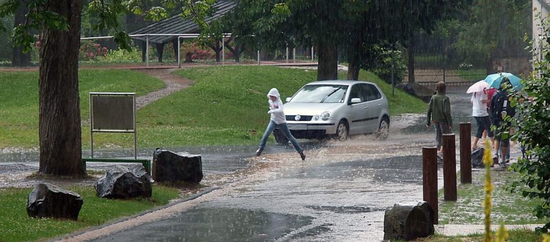 Unwetter in Oberurff