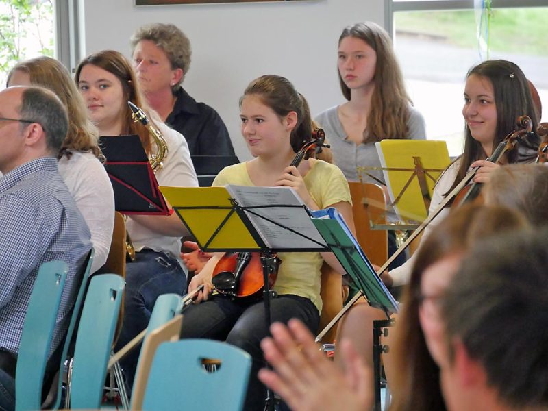 Schulorchester des CJD Oberurff. Bild: Andreas Bubrowski/CJD Oberurff