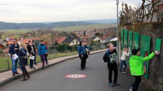 Aufstieg zum Löwensteinturm