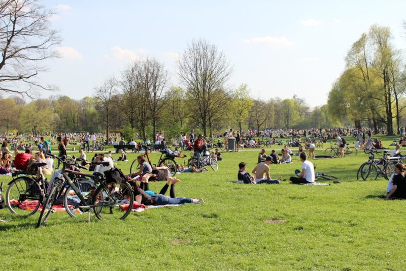 Englischer Garten - draußen im Grünen | Foto: Hanna Hieronymus/CJD Oberurff