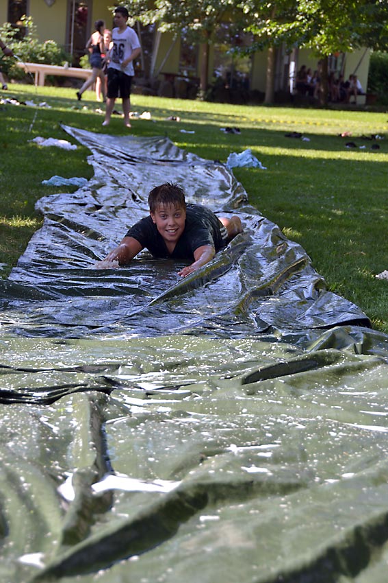 Abitur 2017: Rutschpartie| Foto: D. Müller-Maguhn/CJD Oberurff