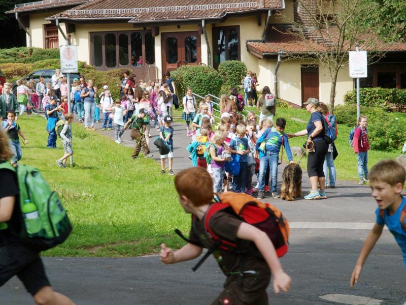 Grundschule von Bad Zwesten auf Theaterbesuch beim CJD Oberurff | Foto: Andreas Bubrowski/CJD Oberurff