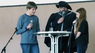 Outing: Unser Lehrer und Kollege IST Luther | Foto: A. Bubrowski/CJD Oberurff