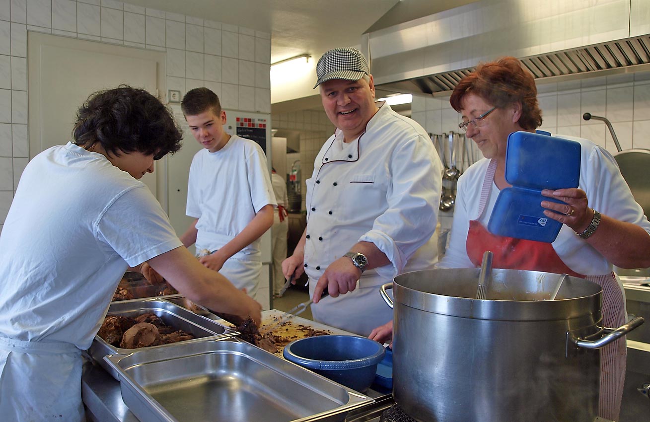 Mittagessen ab sofort im Schloss | Foto: A. Bubrowski/CJD Oberurff