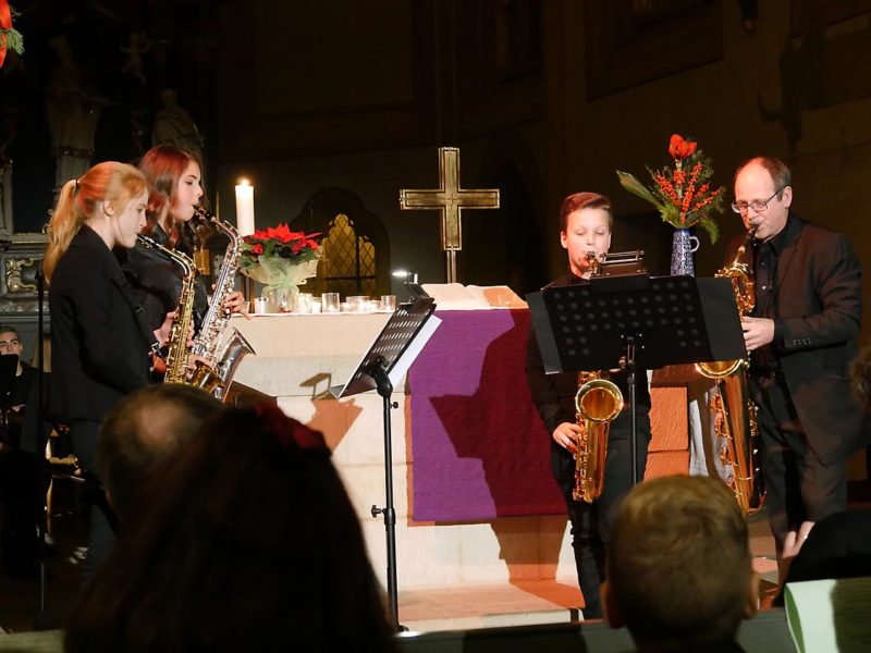 Saxophonensemble | Foto: A. Bubrowski/CJD Oberurff