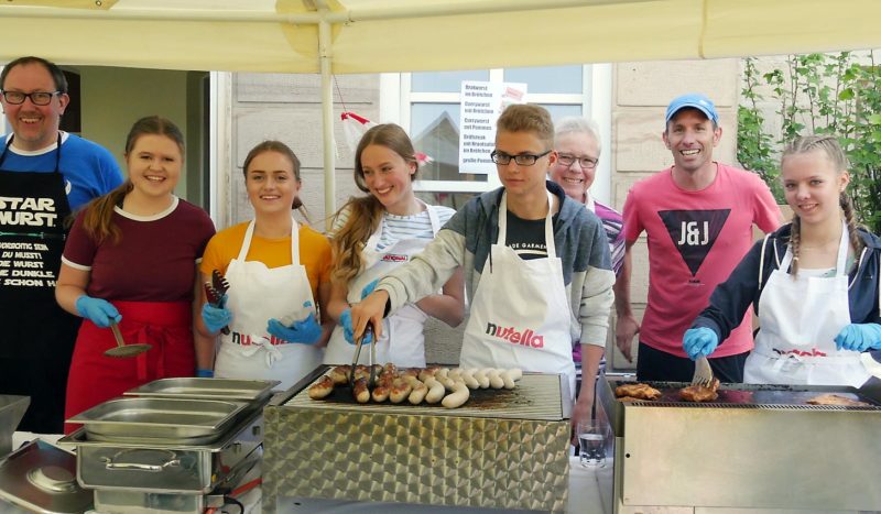 Grillmeister der 10b | Foto: A. Bubrowski/CJD Oberurff