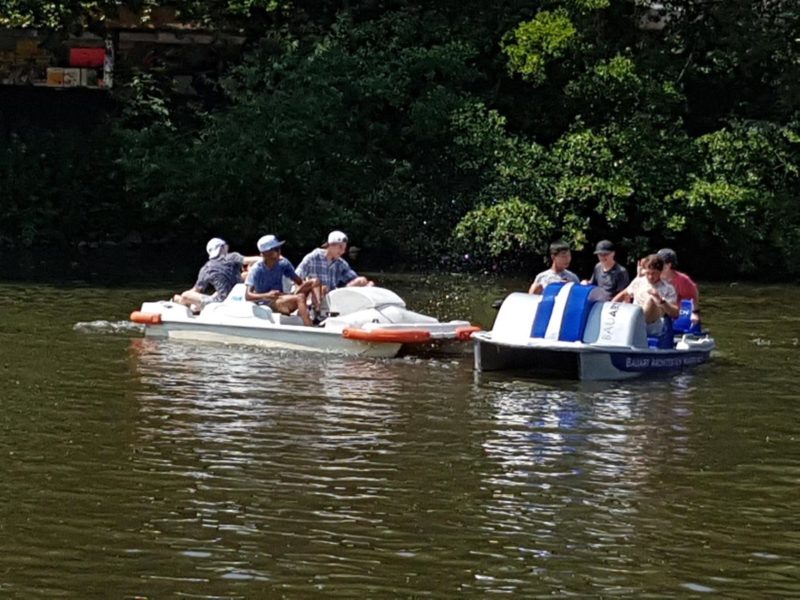 Abkühlung auf der Lahn | Foto: J. George/CJD Oberurff