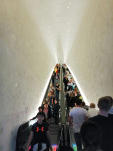 Rolltreppe zur Elbphilharmonie. Foto: D. Ruhwedel/CJD Oberurff