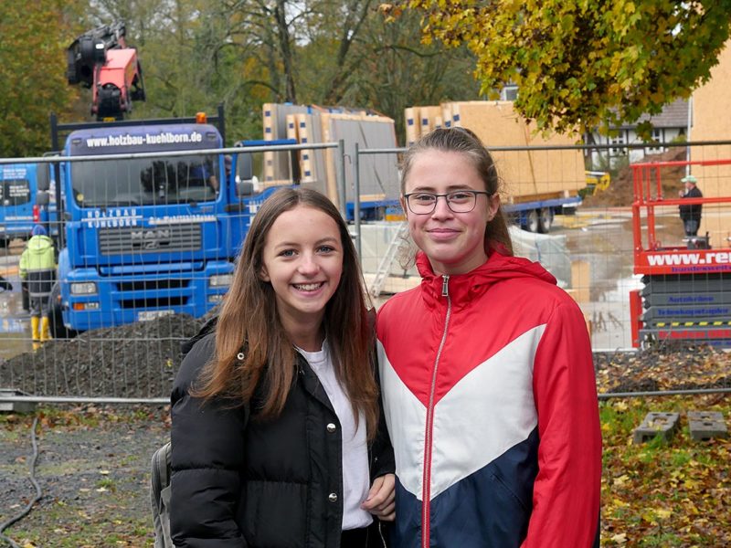 Lynn & Samira & Bautechnik | Foto: A. Bubrowski/CJD Oberurff