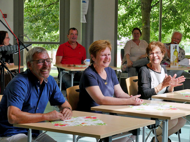 Verabschiedungen von Jürgen Haas, Anne Strube und Anita Verch (v. l.). Foto: A. Bubrowski/CJD Oberurff